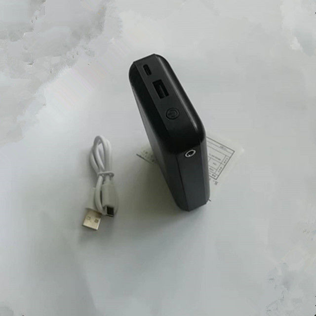 12V 10000mAh Bateria de ventilador DC Para resfriamento de casaco Ventilador USB Para telefone móvel
