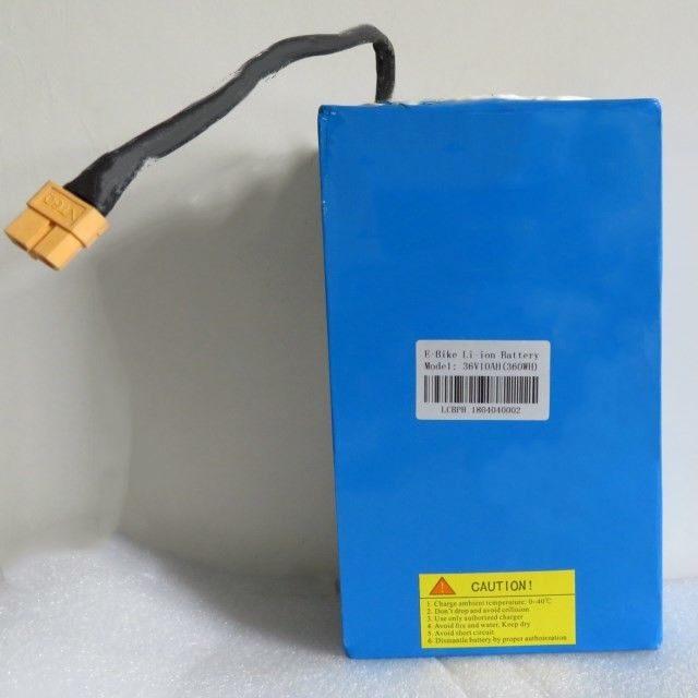 Baterias de lítio de 36 volts personalizadas 10ah 36v 10s4p MSDS UN38.3 para Ebike