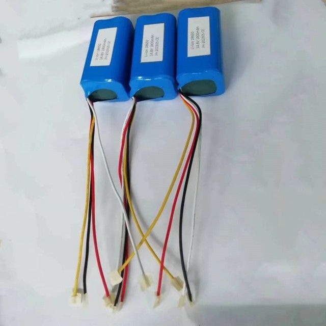 Pacote de bateria personalizado de 14,8v 2200mah 18650 Célula 4s1p com BMS para varredora
