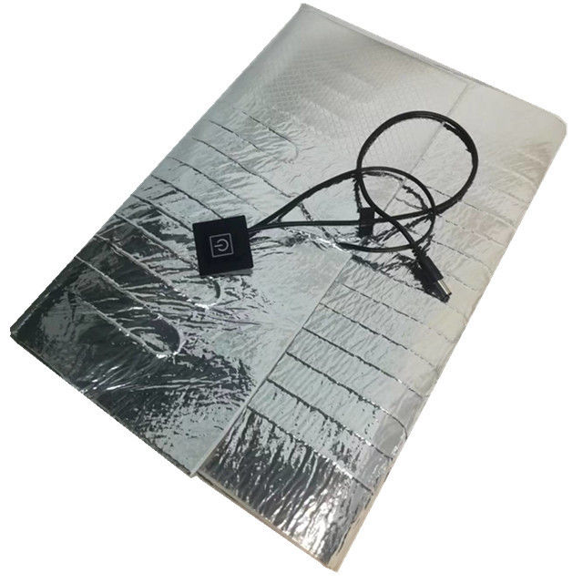 Almofada de aquecimento de folha de alumínio 12V tamanho 25x25cm 30x30cm 35x35cm para entrega de comida