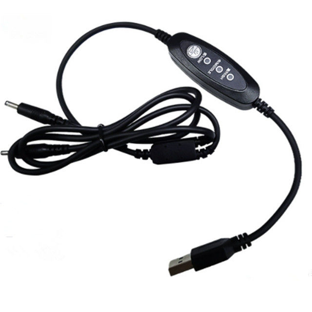Cabo usb dc baixa tensão 13 cm ângulo reto usb cabo interruptor de alimentação