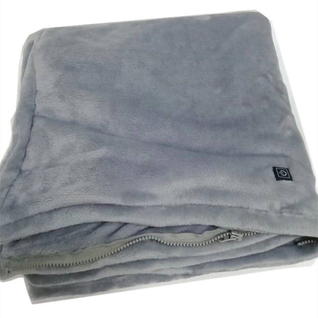 Cobertor infravermelho aquecido de baixa tensão 80 x 150 cm lençol de cama aquecido seguro com USB