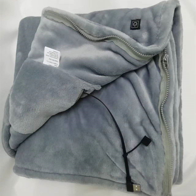Cobertor infravermelho aquecido de baixa tensão 80 x 150 cm lençol de cama aquecido seguro com USB