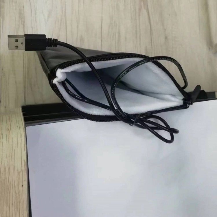 Tamanho 30x20cm Saco de aquecimento personalizado com conector USB para queijo Nacho Leite
