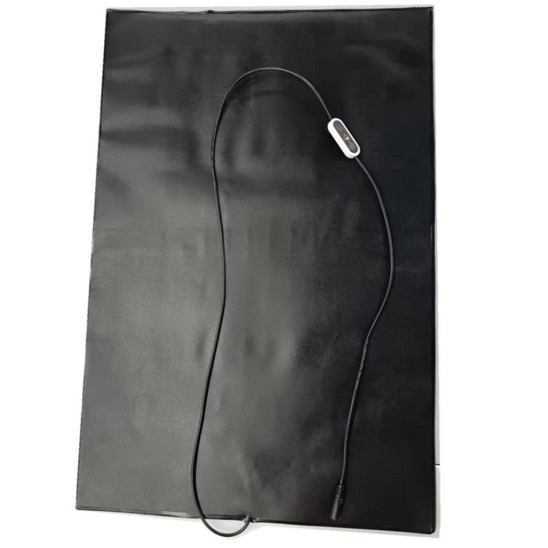 PVC Pet Heat Mat 12V Pad de aquecimento 60x40cm com controlador de temperatura para cão gato