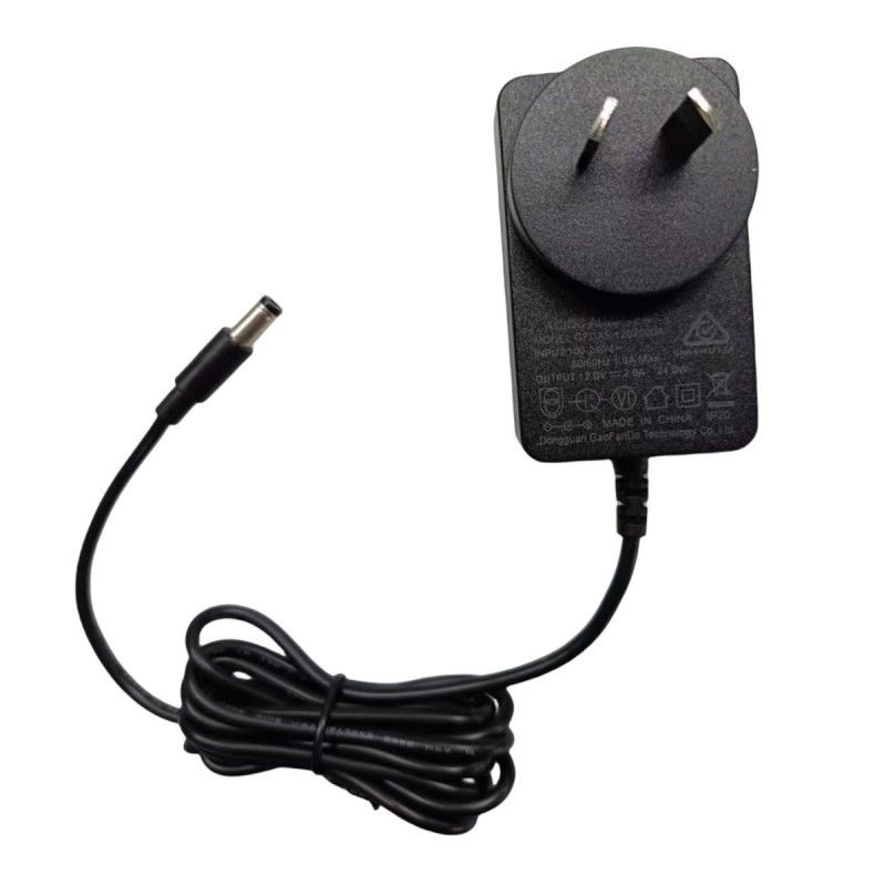 Adaptador AC/DC 12V 2A Carregador AU Plug DC 5.5x2.1mm Plug masculino