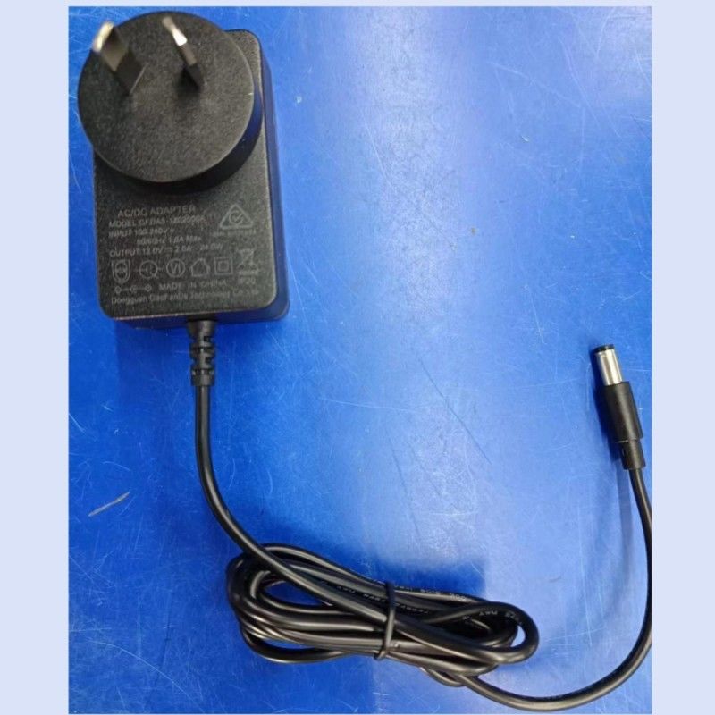 Adaptador AC/DC 12V 2A Carregador AU Plug DC 5.5x2.1mm Plug masculino