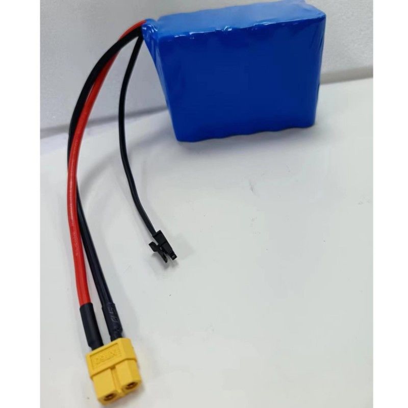 3S5P 18650 Bateria 11.1V 16Ah Com conector de carregamento MX3.0 Descarga XT60 Plug Feminino