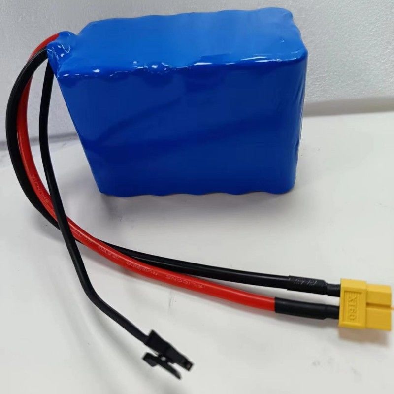 3S5P 18650 Bateria 11.1V 16Ah Com conector de carregamento MX3.0 Descarga XT60 Plug Feminino