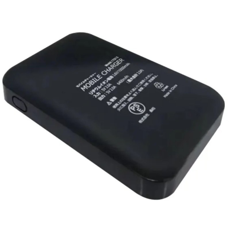 5V 2A USB 10000 Mah Powerbank Dual USB Port Bateria Negra Power Bank