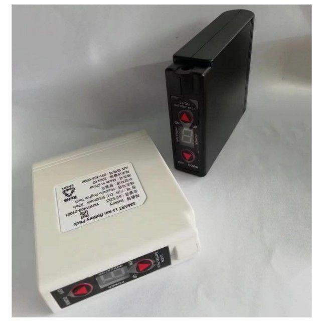 KC 7.4V 5200mAh Roupas aquecidas Bateria Ventilador Jaqueta Bateria com ON / OFF Switch para cima e para baixo controle de temperatura
