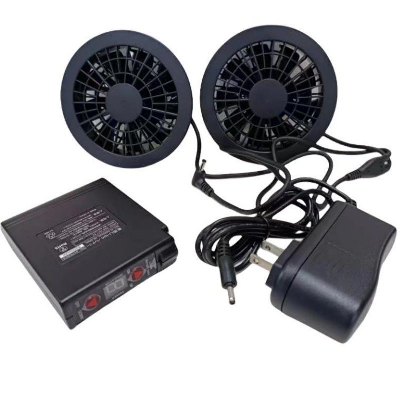 Bateria da marca coreana Kit de ventilador 7.4V 7000mAh KC Para casaco de refrigeração