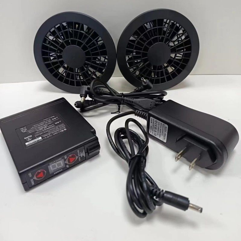 Bateria da marca coreana Kit de ventilador 7.4V 7000mAh KC Para casaco de refrigeração