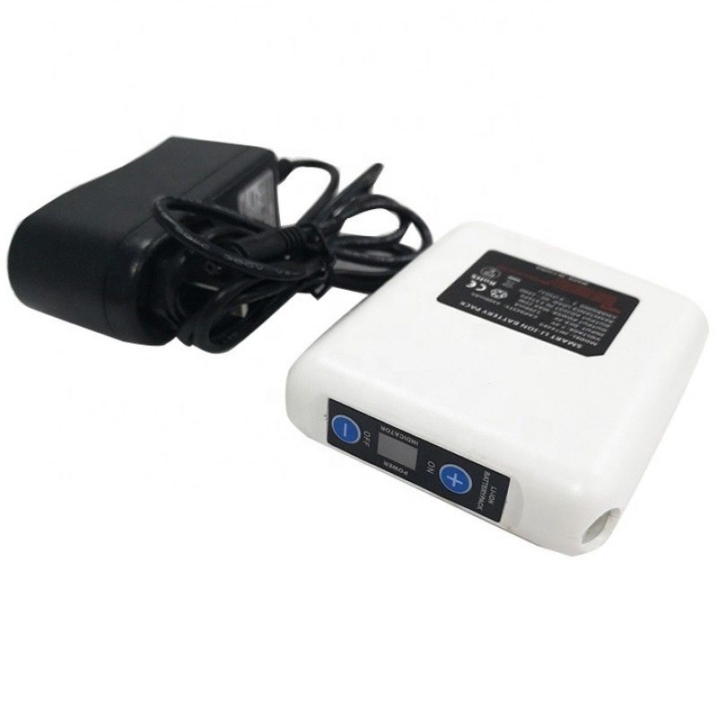 7.4V 6400mAh Roupas aquecidas Bateria Conjunto com EU plug carregador para cintura aquecida
