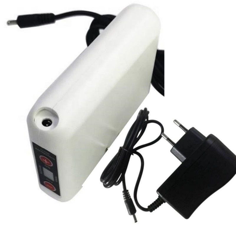 7.4V 6400mAh Roupas aquecidas Bateria Conjunto com EU plug carregador para cintura aquecida