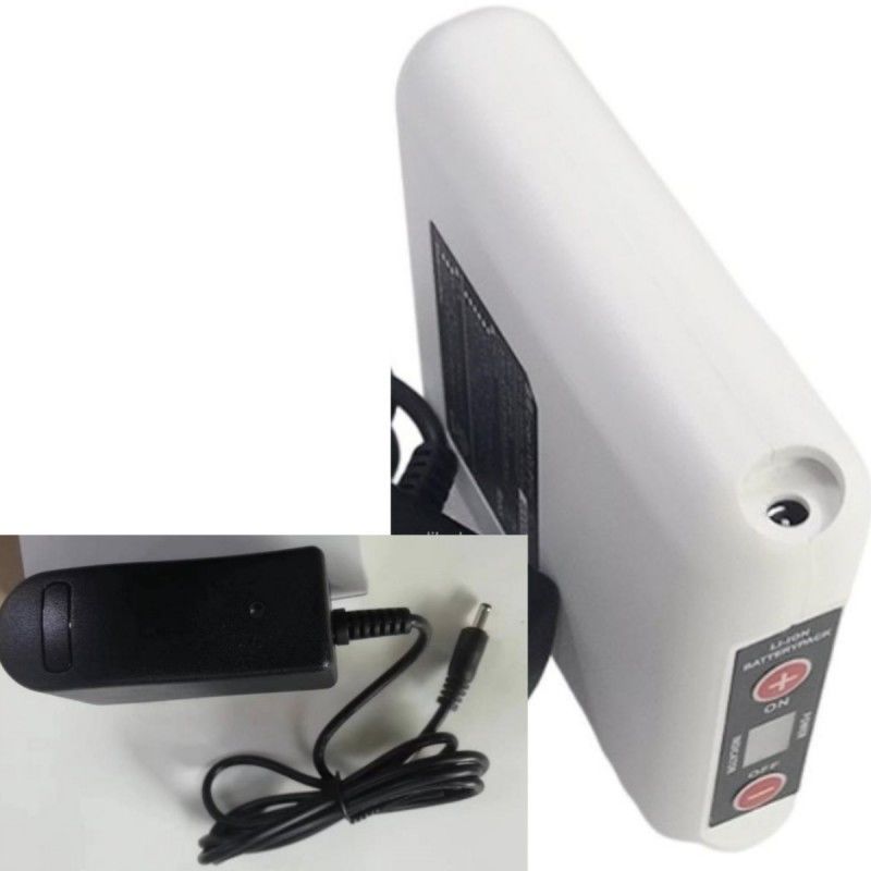 7.4V 6400mAh Roupas aquecidas Bateria Conjunto com EU plug carregador para cintura aquecida