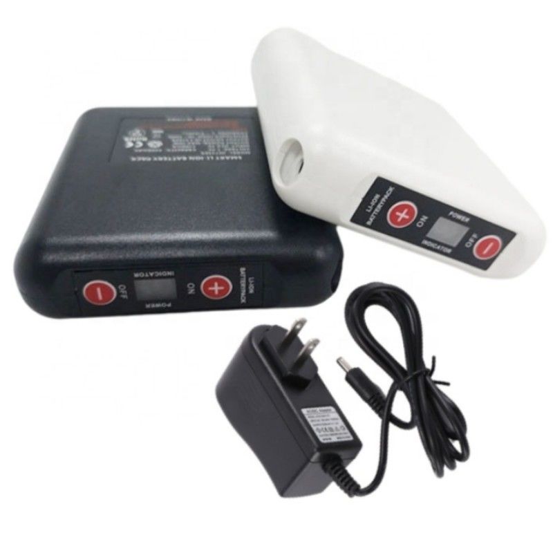 7.4V 6400mAh Roupas aquecidas Bateria Conjunto com EU plug carregador para cintura aquecida
