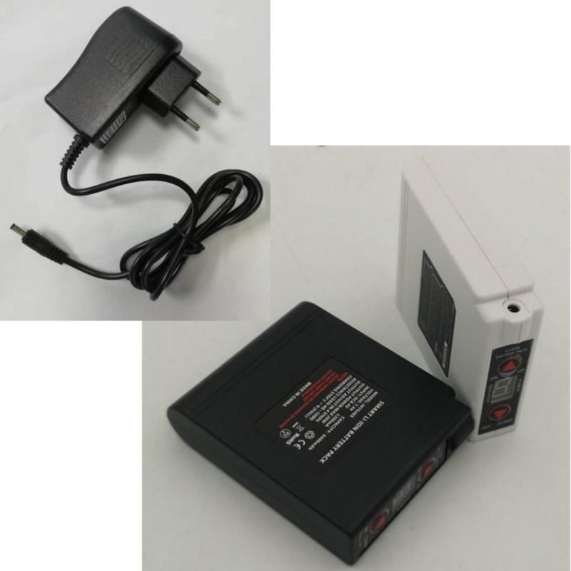 7.4 Volt 7000mAh Roupas aquecidas Bateria Carregador Conjunto Coréia Plug Para aquecimento cinturão de barriga