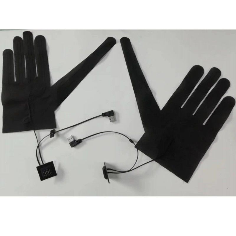 Roupas almofadas de aquecimento para luvas 5V USB com interruptor aquecedor para luva aquecida