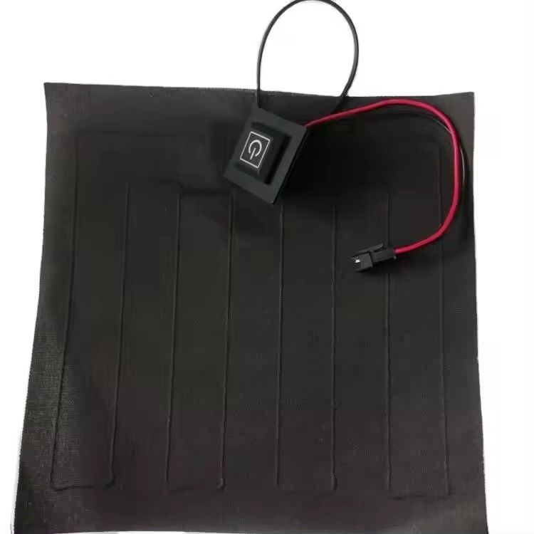Roupas personalizadas almofada de aquecimento tamanho 20x20cm 3.7V com SM 2Pin plug