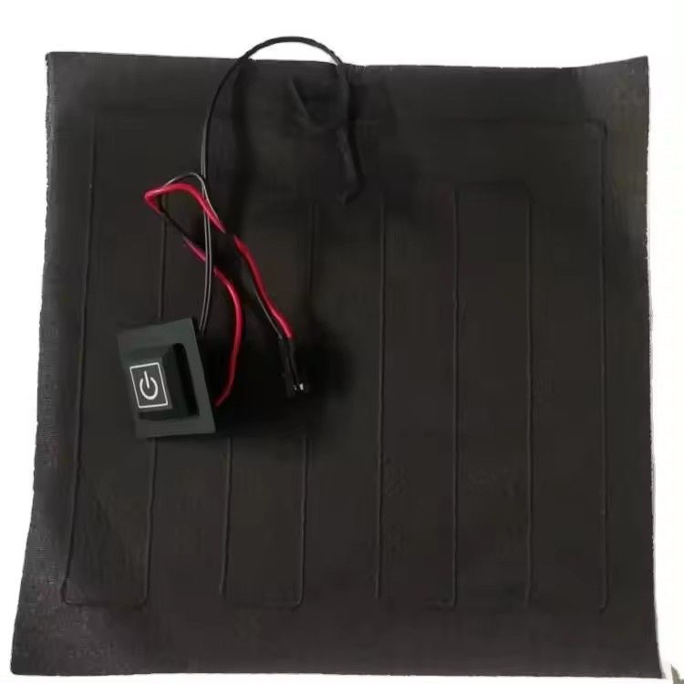 Roupas personalizadas almofada de aquecimento tamanho 20x20cm 3.7V com SM 2Pin plug