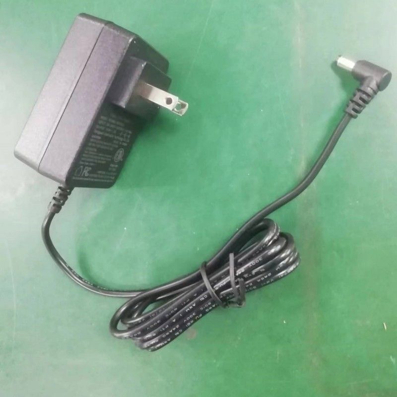 Carregador de bateria 12V 2A US Plug DC Bend Head 90° 2.1 mm Barril Jack Dois Amp