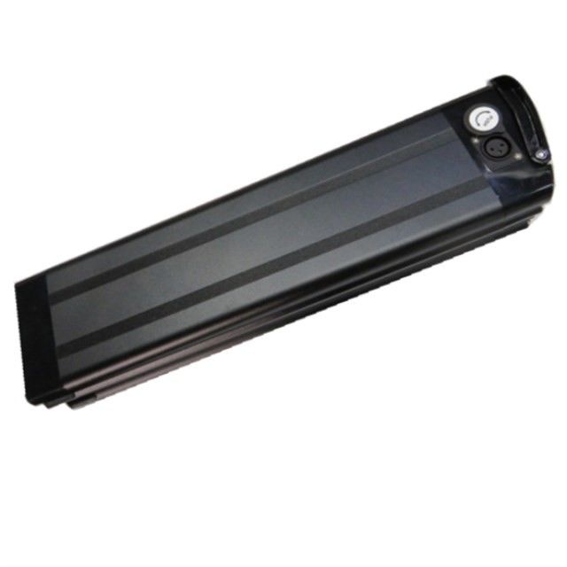 Pacote de bateria de peixe prateado 48V 15Ah para ebike com porta de carregamento de cabeça de canhão 3P