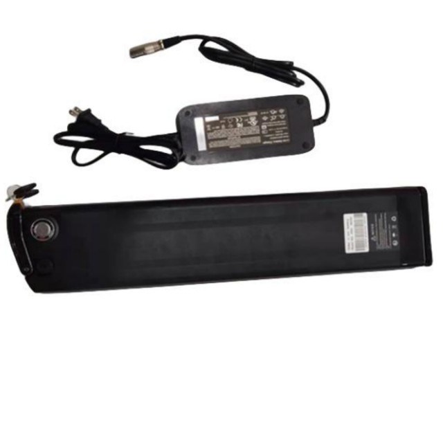 Bateria de Lítio de Peixe Prateado 48V 25Ah comprimento 630mm com carregador para E Bike