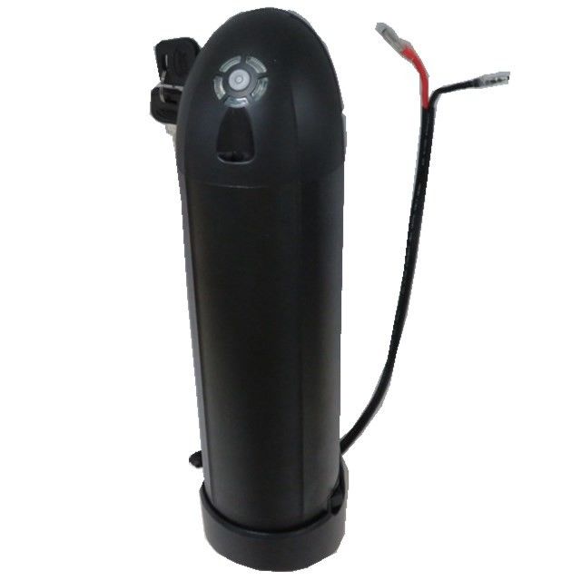 Bateria de 48 volts para bicicletas 10,4h 48v Fota de água Forma de descarga inferior 2Pin