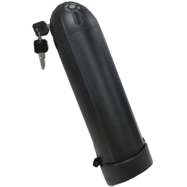 Bateria de 48 volts para bicicletas 10,4h 48v Fota de água Forma de descarga inferior 2Pin