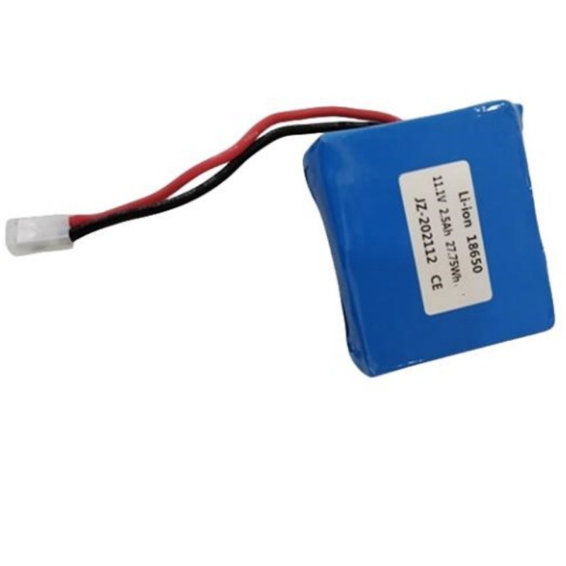 Bateria de alta descarga 3S1P 18650 2500mAh 8C 11.1V Baterias para dispositivos médicos