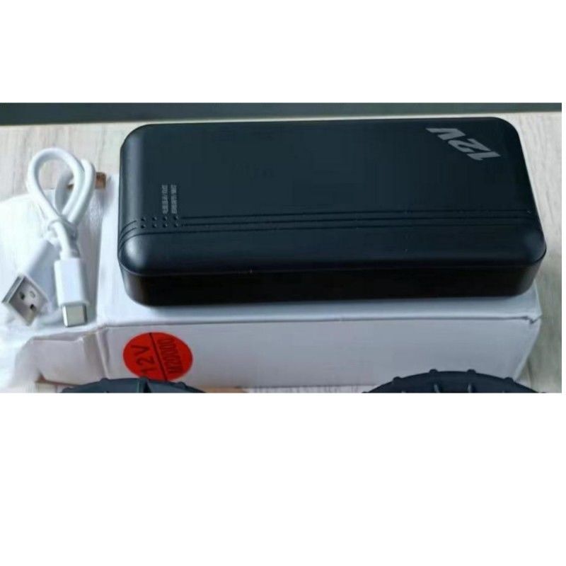 Bateria Li Ion Power Bank 12V Bateria do ventilador 20000mah Trabalhando 10-12H Para roupa de ar condicionado