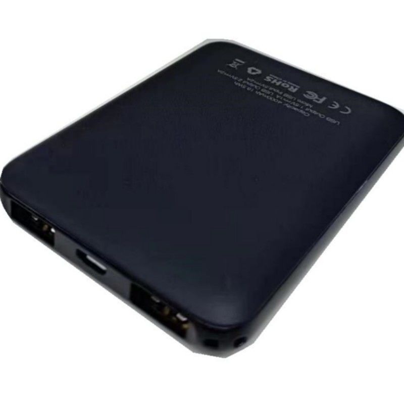 Mini Faster Powerbank 4000mAh 5V 2A Banco de Energia de Bateria Super Slim