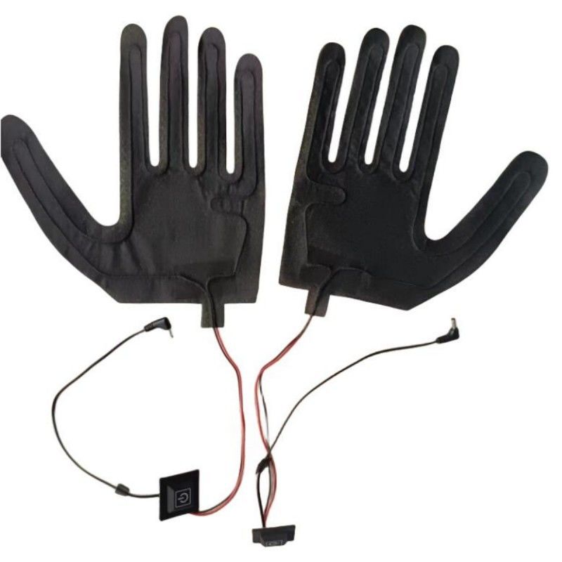 Pad de aquecimento personalizado de 7,4 V para luvas com conector DC 3,5x1,35 mm