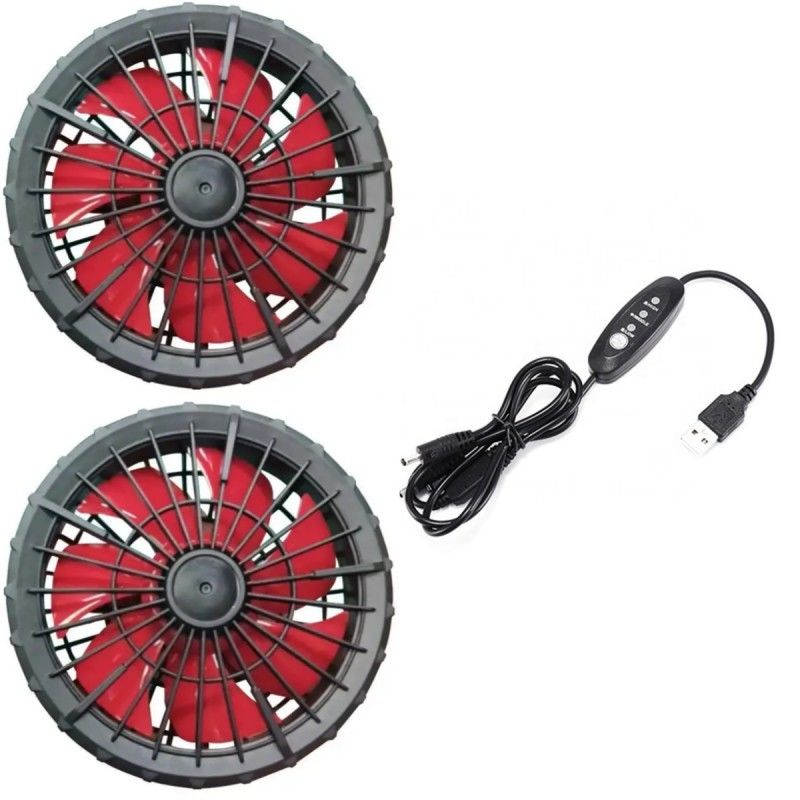 Diâmetro externo 105 mm 7 ventilador de refrigeração com palhetas rotativas para roupas ao ar livre