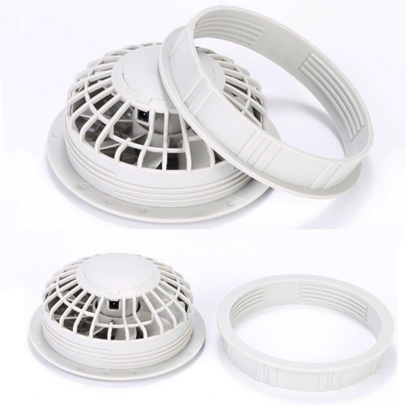 Ventilador de resfriamento de jaqueta de três níveis de velocidade Ventilador de 2 peças para fatos de verão de trabalhadores