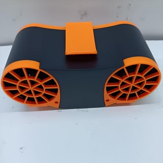 Ventilador de cintura portátil com bateria de 20000mAh, 6 níveis de velocidade ajustáveis e função power bank
