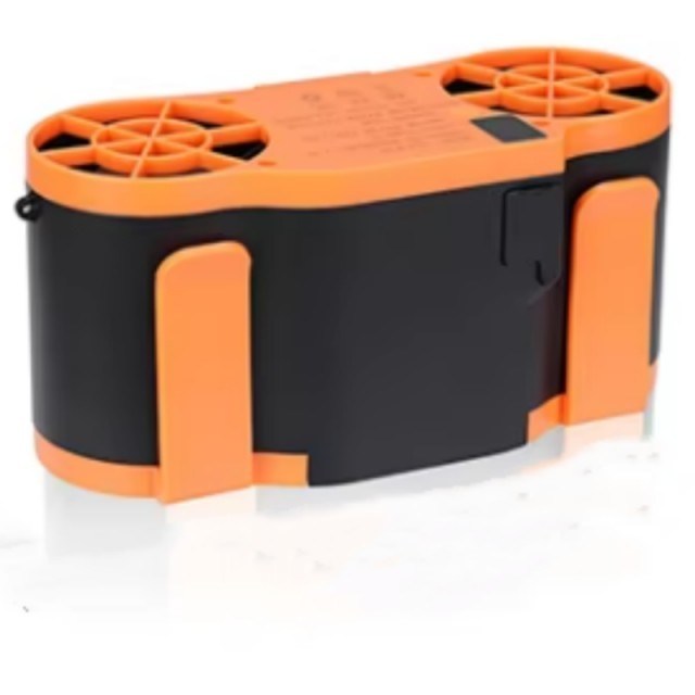 Ventilador de cintura portátil com bateria de 20000mAh, 6 níveis de velocidade ajustáveis e função power bank