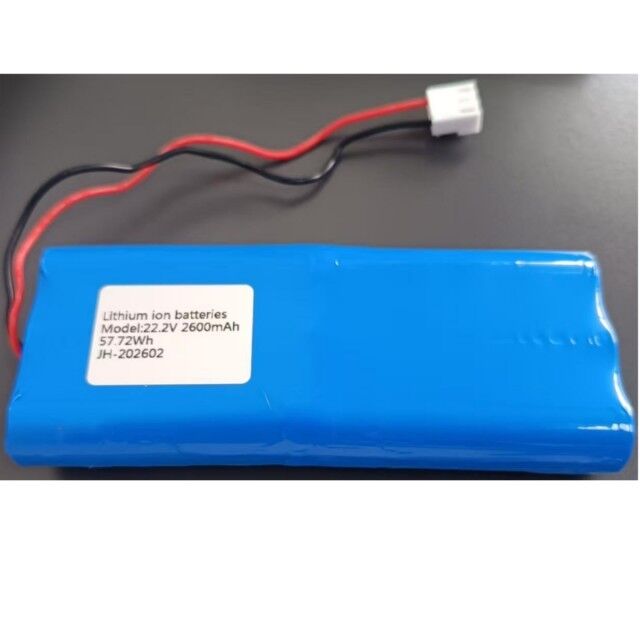 Bateria recarregável de lítio 18650 22,2v 2600mAh com conector 3Pin