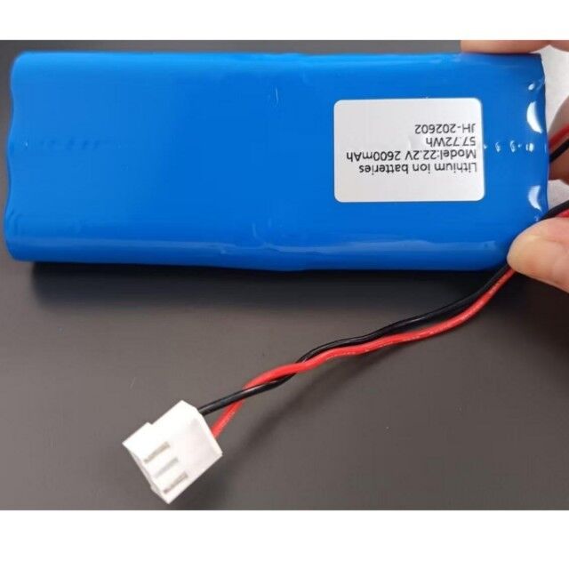 Bateria recarregável de lítio 18650 22,2v 2600mAh com conector 3Pin