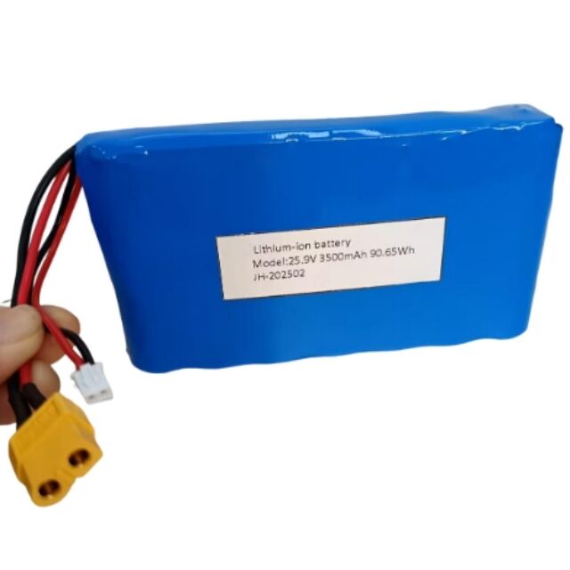 Pacote de bateria personalizado 7s1p 18650 24V 3500mAh Para motor de 350W com plugue Xt60