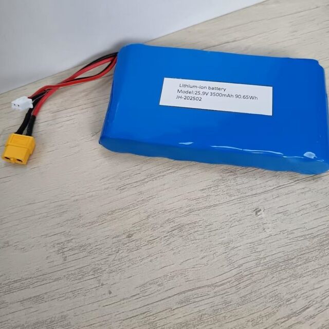 Pacote de bateria personalizado 7s1p 18650 24V 3500mAh Para motor de 350W com plugue Xt60